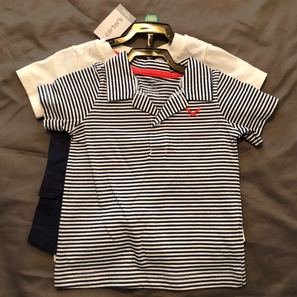 Carter’s Baby Boys 3 Piece Short Set